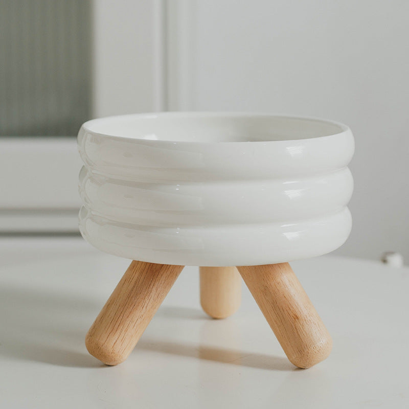 Modern Food/Water Ceramic Bowl